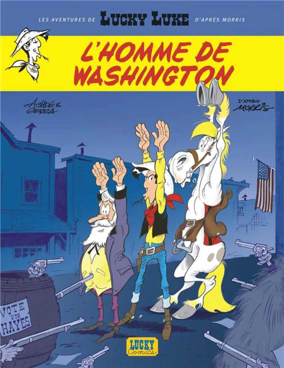L'homme de Washington Lucky Luke